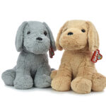 PERROS SENTADOS 4 COLORES 40CM
