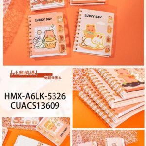 CUADERNO 115H 122*147MM HMX-A6LK-5326-192