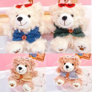 LLAVERO PERRITO C/GAFAS CORAZÓN C-142