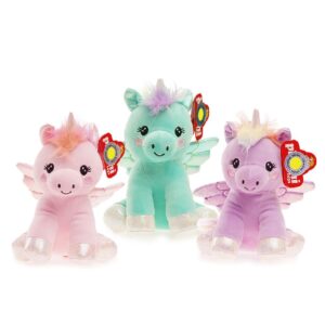 UNICORNIO CON ALAS 20 CM SPANDEX