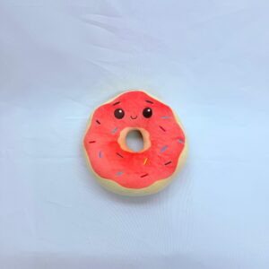 PELUCHES FORMA DE ALIMENTOS 10" DONUTS ROSA