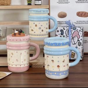 TAZA CERAMICA GATOS Y PERROS 2025080806210