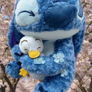 STICH AZUL CON PATO 55CM