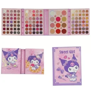 PALETA SOMBRA INFANTIL SWEET GIRL KUROMI 117 COLOR MG-EYE-11740 6925423117408
