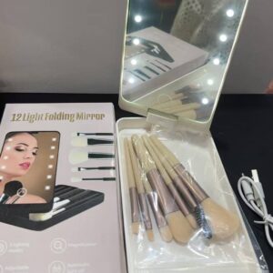 ESPEJO CON LUZ Y PINCE J161