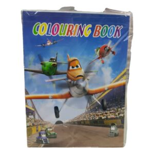 FINAL! LIBRO PARA COLOREAR AVION CON STICKER X1U 8888(Y107)