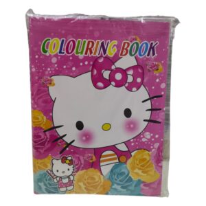 FINAL! LIBRO PARA COLOREAR HELLO KITTY CON STICKER X1U 8888(Y019)