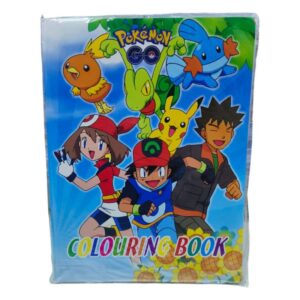 FINAL! LIBRO PARA COLOREAR POKEMON CON STICKER X1U 8888(Y135)