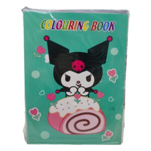 FINAL! LIBRO PARA COLOREAR KUROMI CON STICKER X1U 8888(Y160)