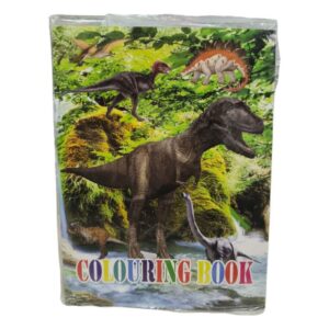 FINAL! LIBRO PARA COLOREAR DINOSAURIO CON STICKER X1U 8888(Y131)