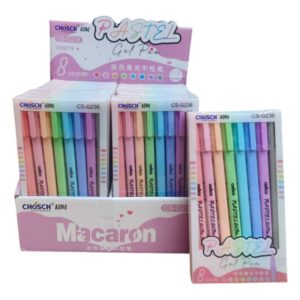 LAPICERA COLORES PASTEL X8U 2646(CS-G236)