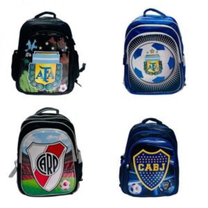 OFERTA PRECIO FINAL!! MOCHILA 16 PULGADA 3 CIERRE SIN CARRITO X1U SURT. 3831 [21338-3]