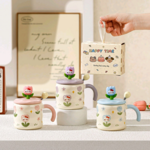 TAZA CERAMICA GATO TULIPAN 2025080806593