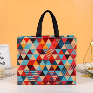 AA0902 BOLSA DE REGALO REUTILIZABLE ESTAMPADA X12