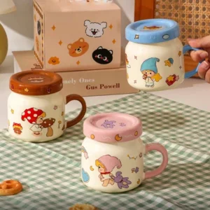 TAZA CERAMICA ANGELITOS