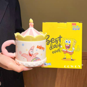 TAZA CERAMICA CARROUSEL AMARILLO