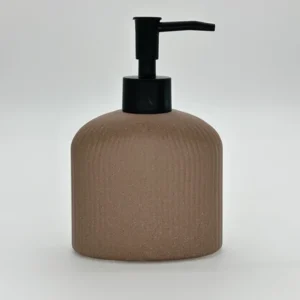 DISPENSER CERAMICA DISEÑO MARRON