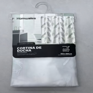 AA1089 CORTINA BAÑO ESTAMPADA EVA