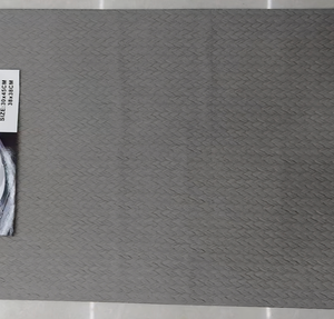INDIVIDUAL CON DISEÑO GRIS 30CM X 45CM - X6