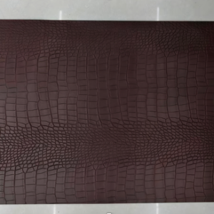 INDIVIDUAL CON DISEÑO MARRON 30CM X 45CM - X6