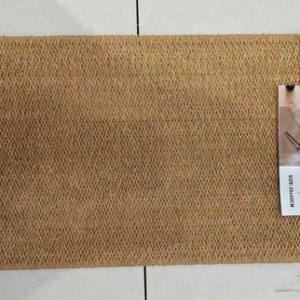 INDIVIDUAL TEJIDO MARRON CLARO 30CM X 45CM - X6