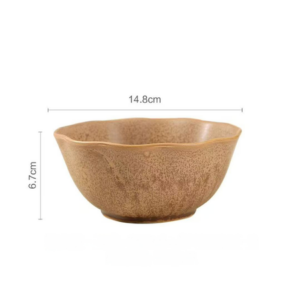 BOWL CERAMICA 6" MARRON 2025080810064