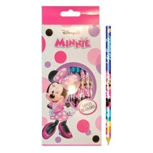 CKKM439 - LAPICES DE COLOR X 12 MINNIE