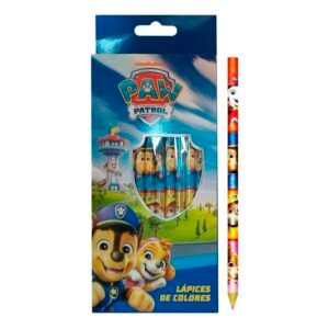CKPW138 - LAPICES DE COLOR X 12 PAW PATROL