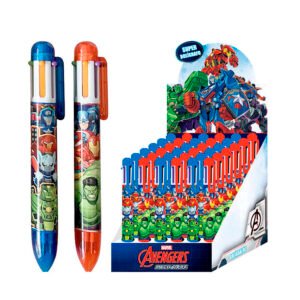 CKSP319 - BALL PEN 6 COLORES AVENGERS