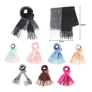 LN34UO8016 - PASHMINA NUBE JASPEADA BICOLOR 280 G