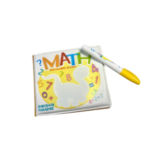 LIBRO PARA BAÑERA MATEMATICA CON LAPIZ
