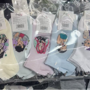 Calcetines cortos de dibujos animados Surtido