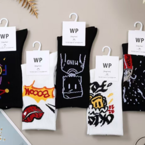 Calcetines altos hombre moda surtido