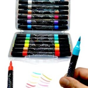 Marcador 2 puntas c GLITER 9892 [DY909-24]