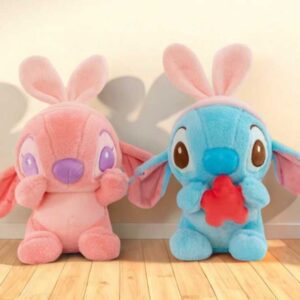 Peluche stitch disfrazado de conejito 30cm