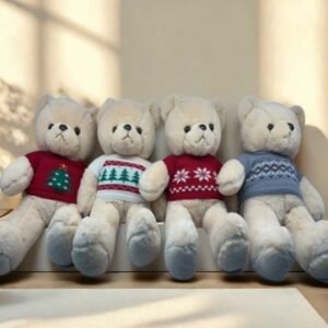 Oso de peluche con suéter 50cm
