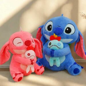 Peluche stitch sosteniendo a Little Gold 30cm