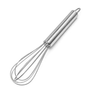 BATIDOR PERA 25 CM SILICONA MANGO ACERO INOXIDABLE