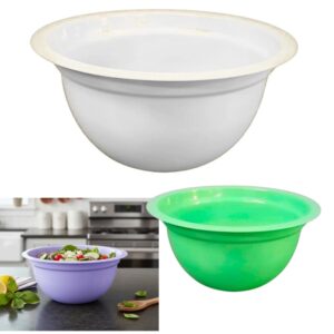BOWL BATIDOR 26 CM PROFUNDO PLASTICO COLORES