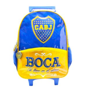 CKBO388 - Mochila Boca Jr 16 Pulg Con Carro