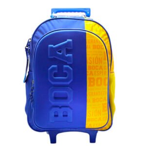 CKBO466 - Mochila Boca Jr 18 Pulg Con Carro