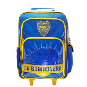 CKBO467 - Mochila Boca Jr 18 Pulg Con Carro