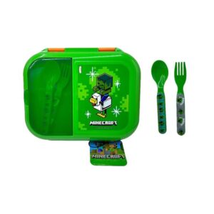 CKMI050 - LUNCH BOX CUBIERTOS MINECRAFT