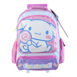 CKSR2702 - MOCHILA SANRIO 18" CON CARRO