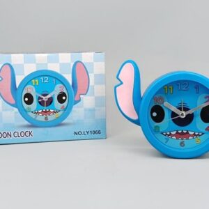 Reloj grande Stitch azul 22 x 14 cm