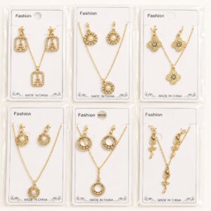 Set 3 collares y pendientes CLL-003 12U/P