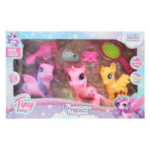 FT50527 - Mega Pony x 3 Con Accesorios 30x19x6 Cm
