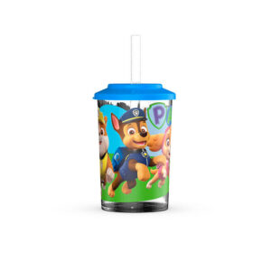 GI01PATROL014 - VASO TAPA SORBETE PAW PATROL