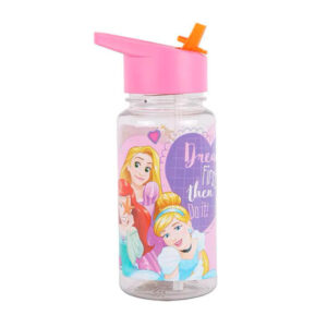 GI01PRINCE061 - BOTELLA STRAW TOP 500 ML PRINCESAS