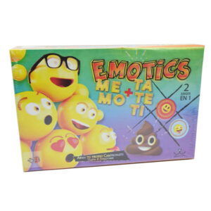 GT5455J - Emotics Memo + Tateti 2 Juegos En 1